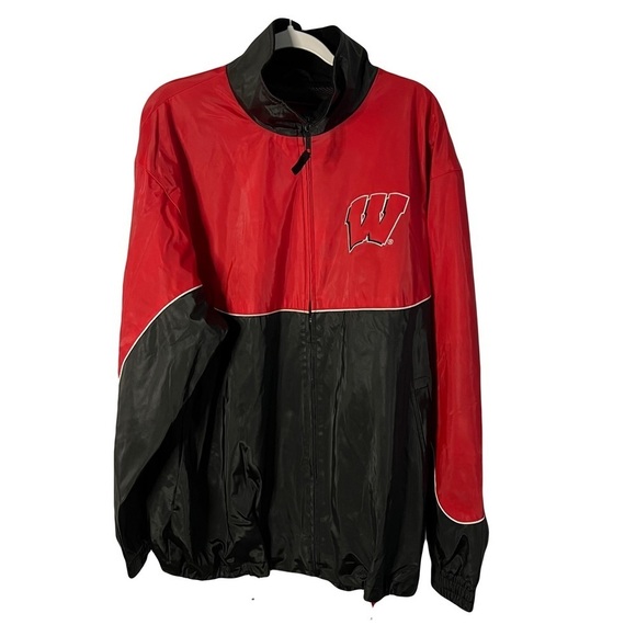 Wisconsin Badgers Varsity Bomber Letterman Jacket Large G-III Global Identity L